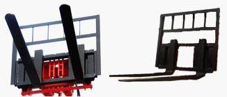 Вилы паллетные TAIAN, тип B, с ограждением