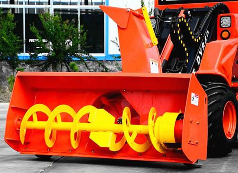 Снегометатель шнекороторный TAIAN на погрузчике DY840